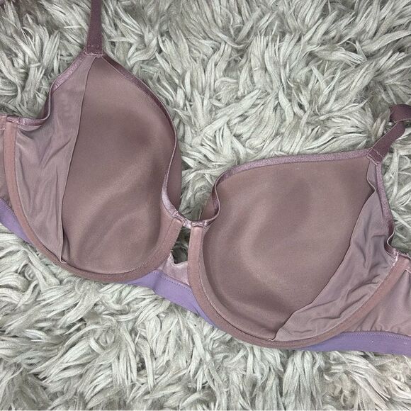 Soma Lightest Lift Smooth Perfect Coverage Mauve Purple Bra Size 40DD - Picture 7 of 8